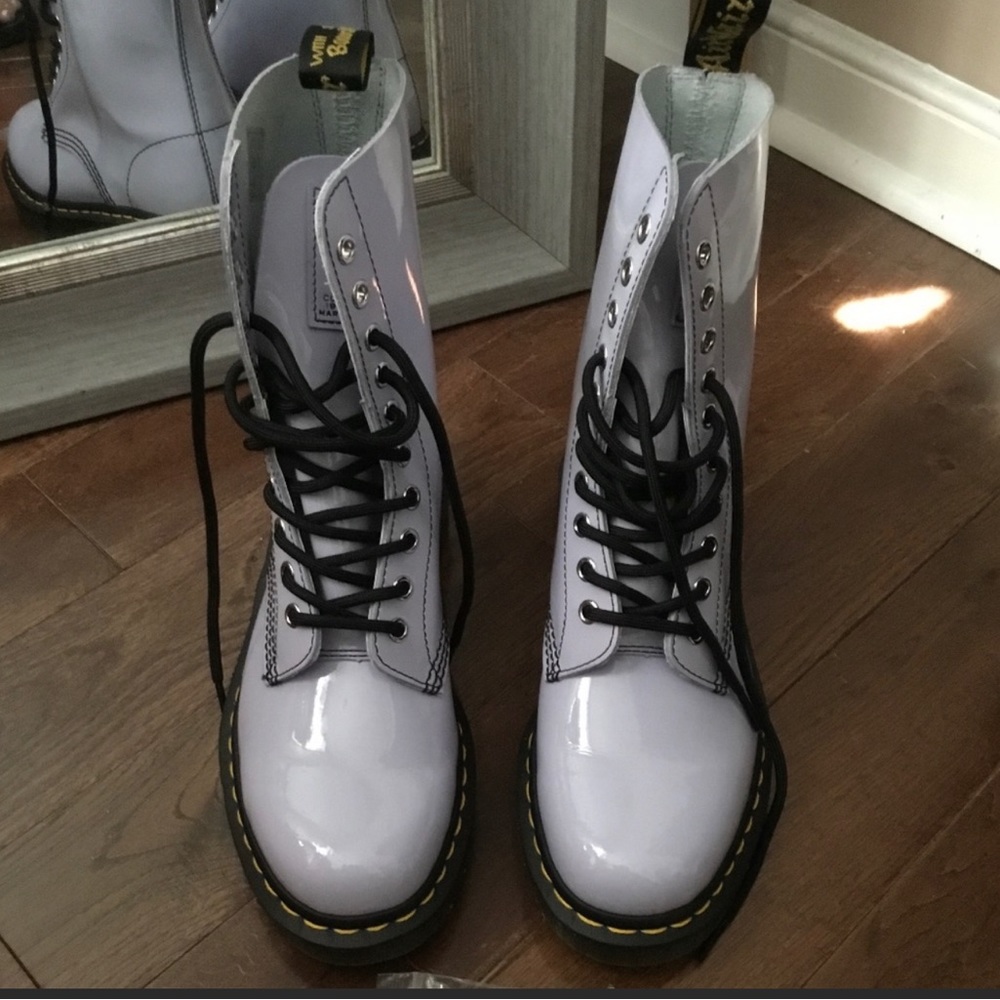 Lavender Marc Jacobs x Dr. Martens Boots